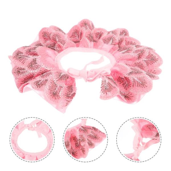 

dog apparel fashionable lace pet bibs scarf saliva for cat