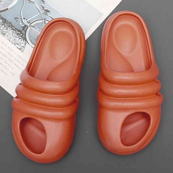 

luxury mules sofa slides thick sole soft indoor slippers anti-slip sandals men summer platform women shoes bath, Black