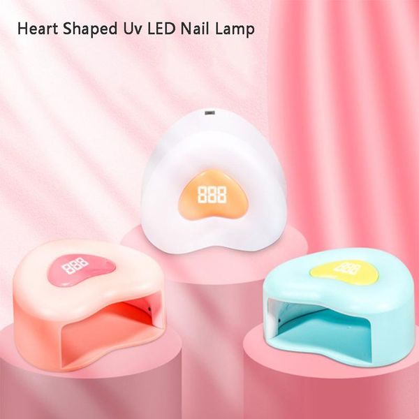 

nail art kits 180w uv light led heart shape lamp gel polish dryer curing tool