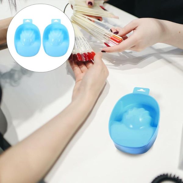 

nail art kits 2pcs soak trays manicure care bowls for polish remover