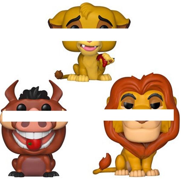 

funko pop pengpeng mufasa 496# lion king simba doll handmade ornaments 495