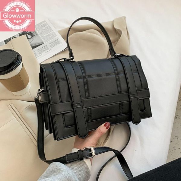 

shoulder bags vintage quilted women designer handbags luxury pu leather crossbody messenger bag lady small flap chic purse 2021