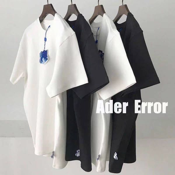 

new camiseta maison kitsune da raposa bordado 2021 nova tripulao t men woman1: 1 de qualidade alta rua ader erro vtfm, Black