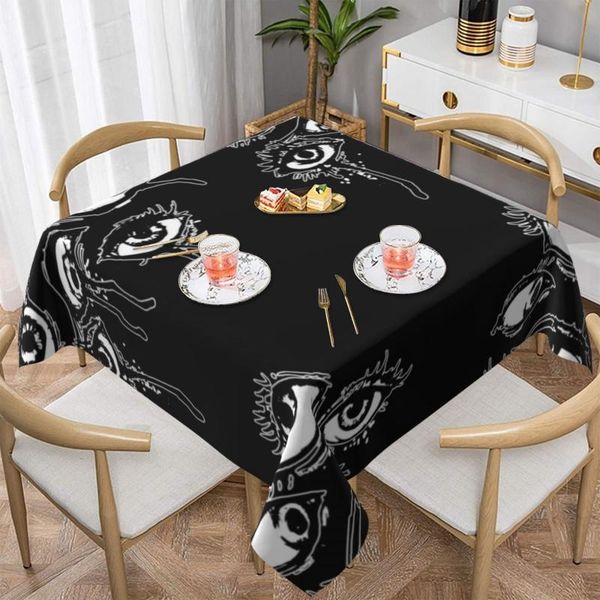 

table cloth junji ito tablecloth decoration summer cover cute print polyester