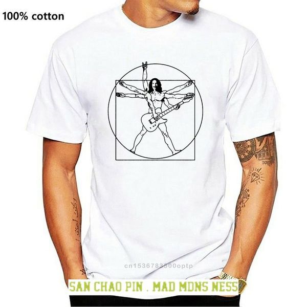 

men's t-shirts vitruvian zappa mens funny rock t-shirt frank music electric guitar band top, White;black