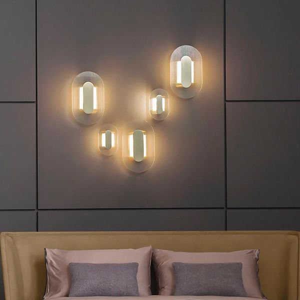 

wall lamp modern minimalist nordic corridor aisle bedroom ring