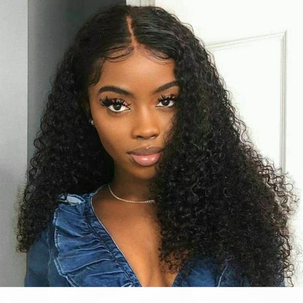 

360 lace frontal wigs 130% density water wave human hair wigs with baby hair for black women natural 1b color 18inch, Black;brown