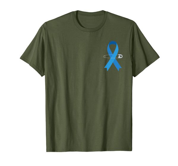 

Colon Cancer Awareness Shirt Dark Blu Ribbon Survivor Gift, Mainly pictures