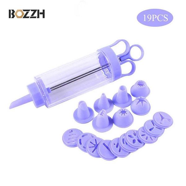 

baking & pastry tools bozzh diy manual cookie press maker machine gun decorating squeezing for making churros device fritters tool