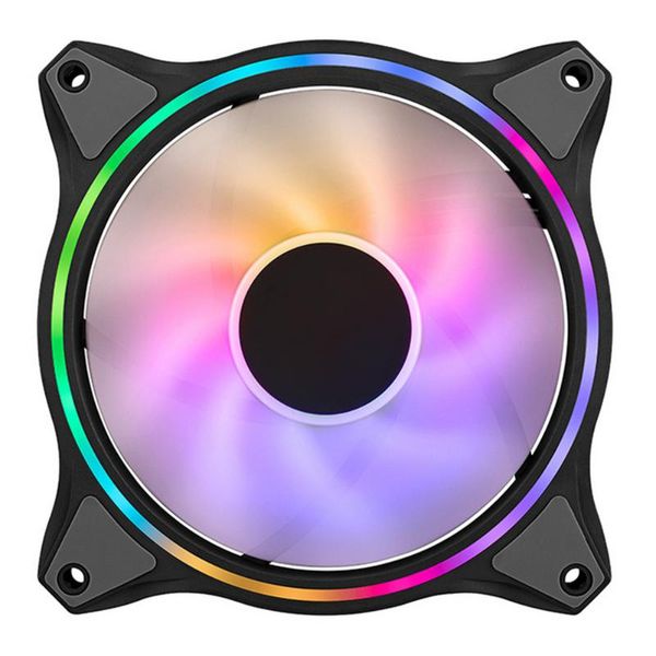 

fans & coolings coolermaster cpu cooler master 12cm 3 pin argb chassis fan deskpc case cooling radiator system