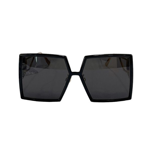

oversize square sunglasses gold black/dark grey lens women oversized sun glasses fashion shades uv protection eye wear with box, White;black