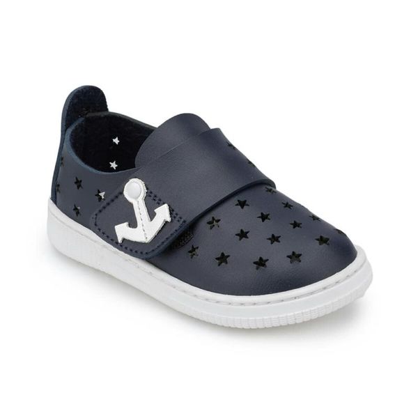 

sneakers flo 91.510270.b navy blue male child sneaker shoes polaris, Black;red