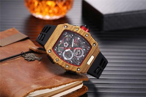 

2021 the latest version of fiber skull watch the dial work retro series quartz watch men and women leisure fashion sports watch, Slivery;brown