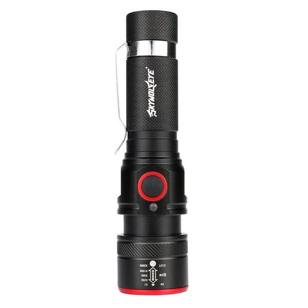 

super bright tactical torch waterproof led aluminum lamp camping zoom