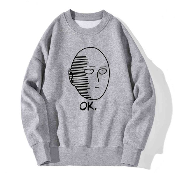 

from one click print hoodie men's casual wool sweatshirt fashion brand men's loose casual cloth hip hop style crew neck sweater, Black