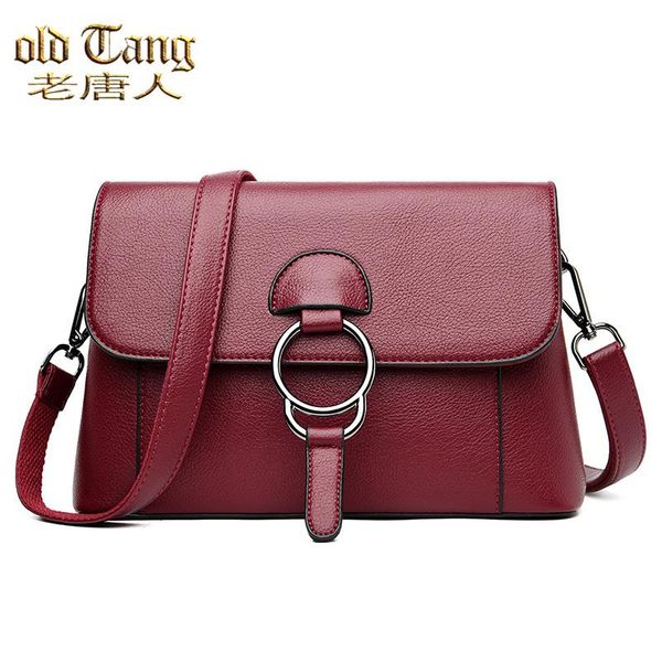 

cross body old tang luxury women shoulder bags for 2021 designer leather handbag fashion ladies crossbody bag sac a main