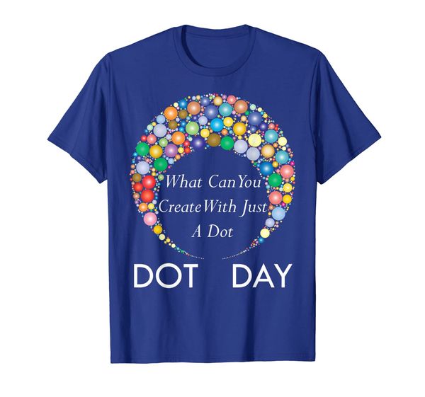 

dot day shirt what can you create with just a dot t-shirt, White;black