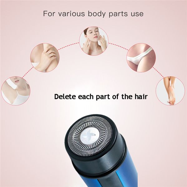 

electric shaver for men razor summer travel epilator dry battery drive man remove hair tool legs body su380