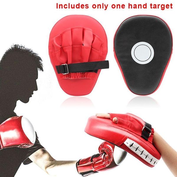 

sand bag curved boxing muay thai hand target sanda training thickened earthquake-resistant baffle pu five-finger target1