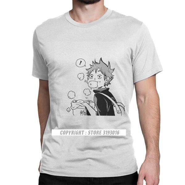 

ccccsportfashion tshirts hinata shoyo nikuman t shirts men vintage t shirt haikyuu volleyball manga t-shirt camisa, Black;yellow