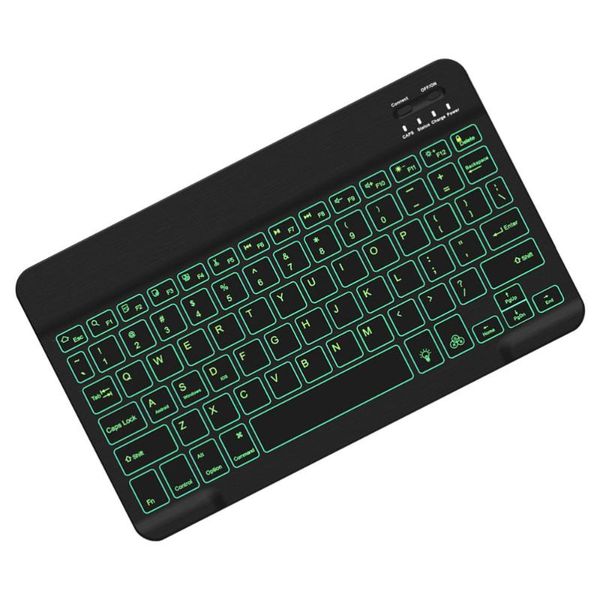 

wireless colorful keyboard smooth surface lapkeyboard delicate