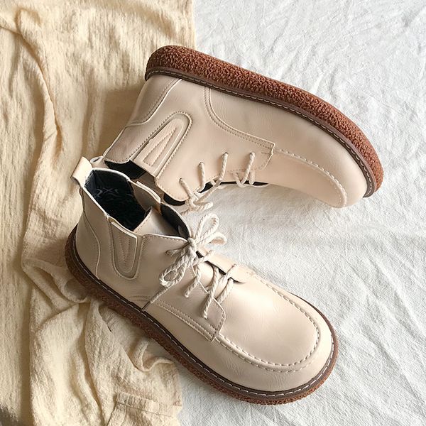 

martins new fall/winter 2021 vintage black cosplay ankle lace boots to flats gothic lolita women's shoes rzy9