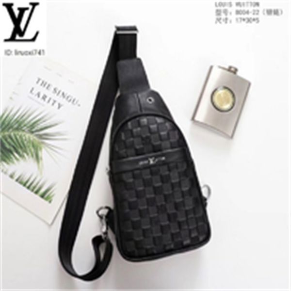 

brand designer luxury hia6 m8004-22 embossed all-match chest bag men handbags iconic bags shoulder bags totes cross body bag clutches ev