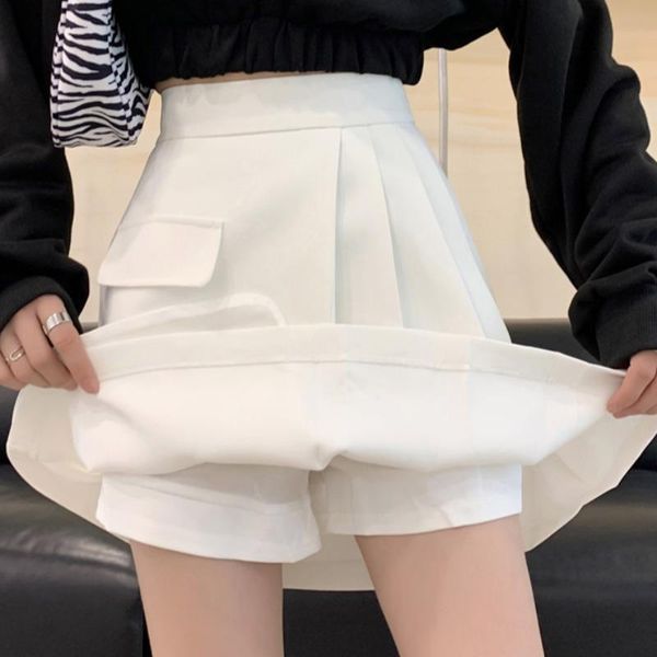 

skirts pleated skirt children's design in summer 2021, Black