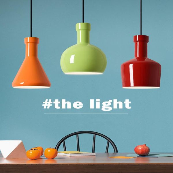 

pendant lamps nordic minimalist living room decoration chandelier restaurant bar creative personality
