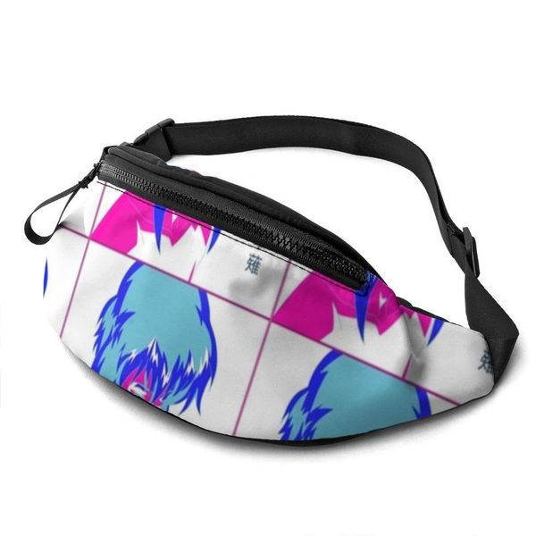 

waist bags ghost in the shell bag print polyester pack work teenagers