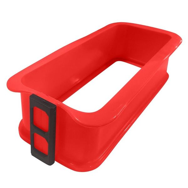 

removable silicone tray for support or cake silicone cake mould glass tray square toast bread mold model tool