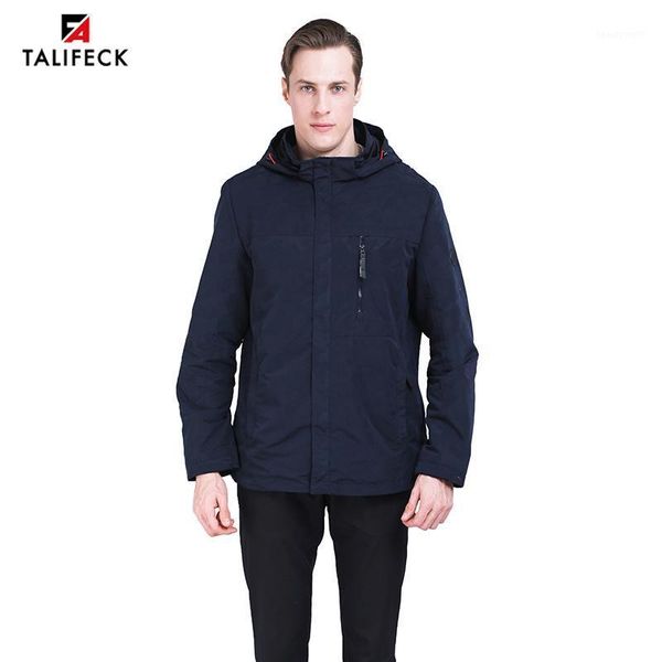 

men spring jacket trench coat autumn windbreaker parka camouflage hooded black outwear men's coats, Tan;black