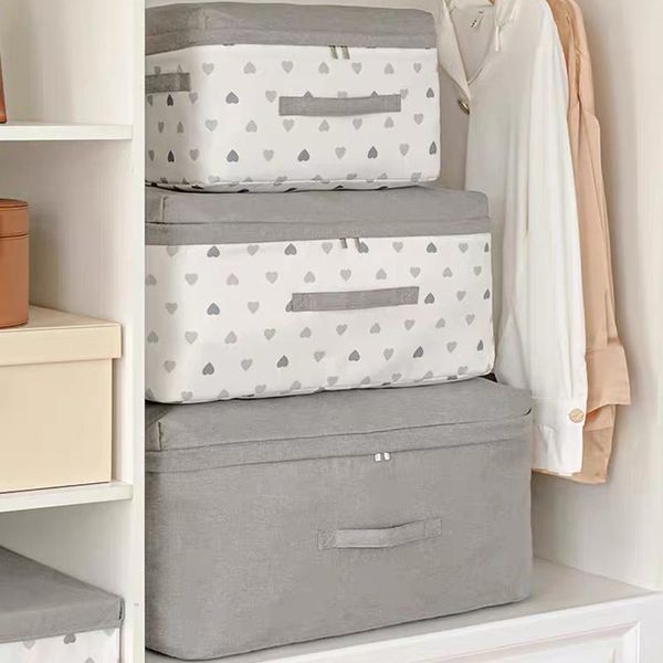

clothing & wardrobe storage foldable clothes quilt bags organizer pillow blanket boite rangement large capacity bag home