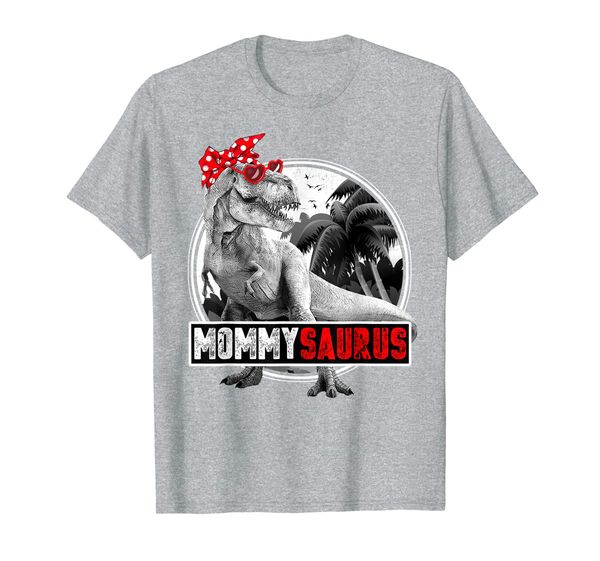 

mommysaurus shirt mothers day gift t-rex mom dinosaur t-shirt, White;black