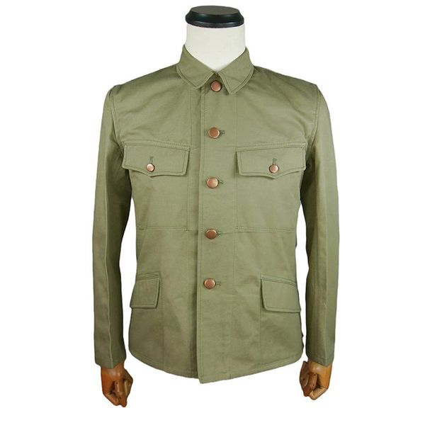 

men's tracksuits wwii japan ija type 98 t98 summer field tunic jacket, Gray