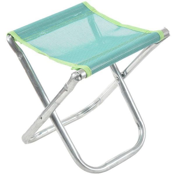 

camp furniture portable aluminum folding chair camping stool seat outdoor fishing picnic foldable