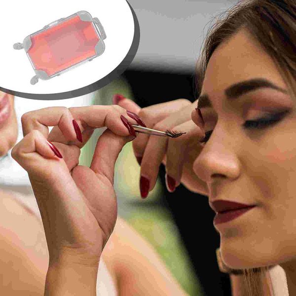 

false eyelashes 1pc luggage cases shape eyelash box storage lash container
