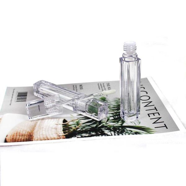 

storage bottles & jars 4ml makeup lip gloss accessories cosmetic lipstick eyeshadow refill containers clear oil doe foot wand tubes conceale