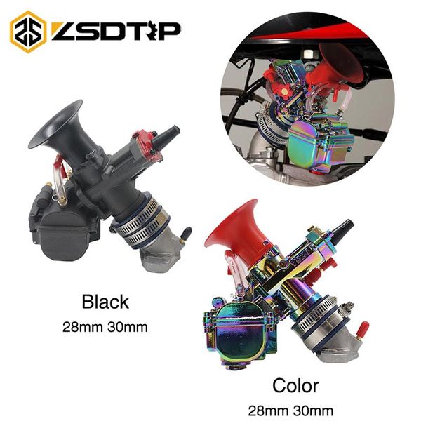 

motorcycle fuel system zsdtrp yd28 yd30 universal maikuni pwk carburetor parts scooters with power jet atv racing scooter