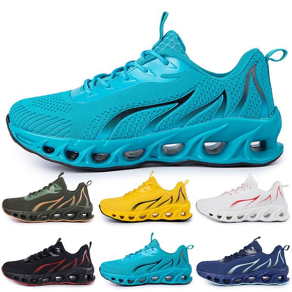 

fashion non-brand running shoes men trainers white black yellow gold navy blue bred green mens sports sneakers walking jogging outdoor