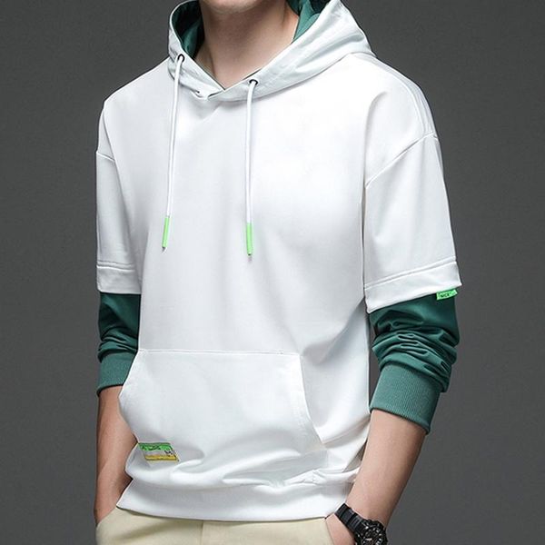 

men's hoodies & sweatshirts hoodie 2021 korean fashion anime streetwear clothes harajuku mens clothing long sleeve plus size casual, Black