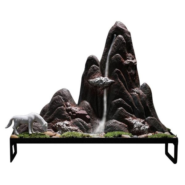 

fragrance lamps chinese style incense burner micro landscape bonsai decoration backflow queimadores de incenso home