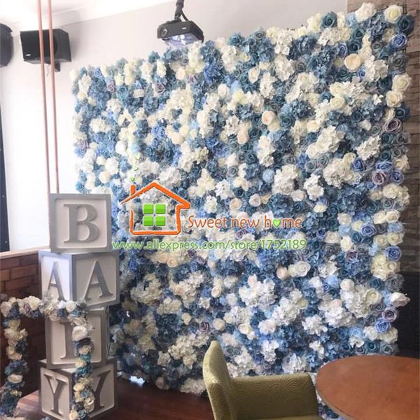 

artificial flower wall wedding background lawn/pillar road lead market decoration