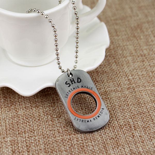 

factory blockade dog tag id shd card tom clancy key chain necklace car pendant vt3d