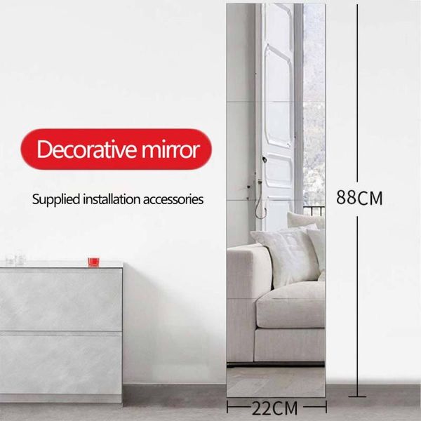 

mirrors dressing mirror pasted on wall spliced household for student dormitory living room bedroom full-body decor