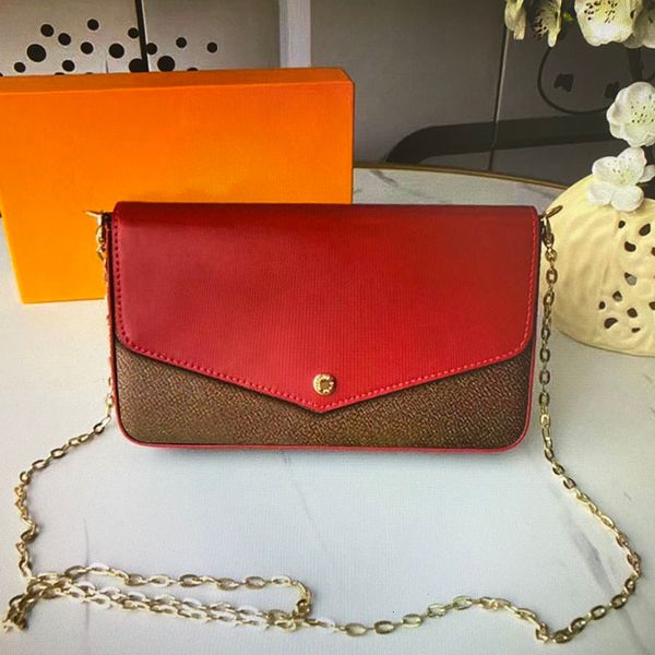 

60235 body leather pochette chain cross purse clutch handbag fashion shoulder wallet mobile bags elhr canvas smooth felicie women mini hcqk