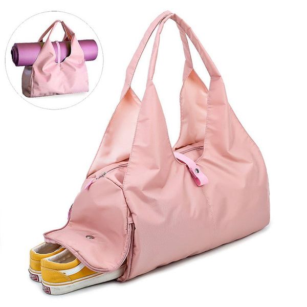 

oxford women travel bags waterproof fitness shoulder bag shoe organizer large training luggage handbag travel bags for women