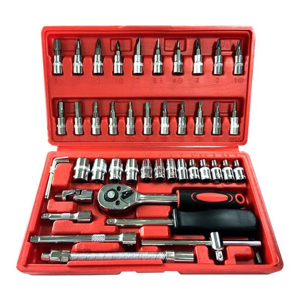 

professional hand tool sets socket wrench car repair ratchet key set auto maintenance tire removal sleeve spanner universal