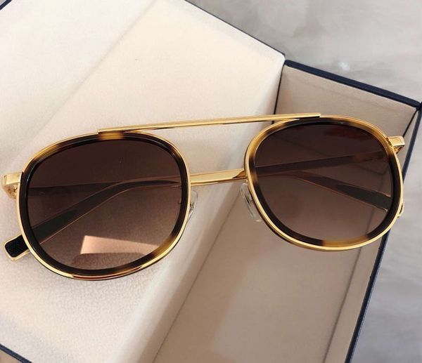 

nd sunglasses gold brown tortoise 2340 sun glasses men fashion sunglasses with box, White;black