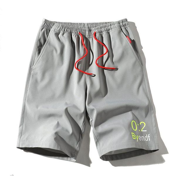 

men's comfortable short sports casual shorts 2021 summer new style cool fashion printed hundred towers men's trousers, White;black